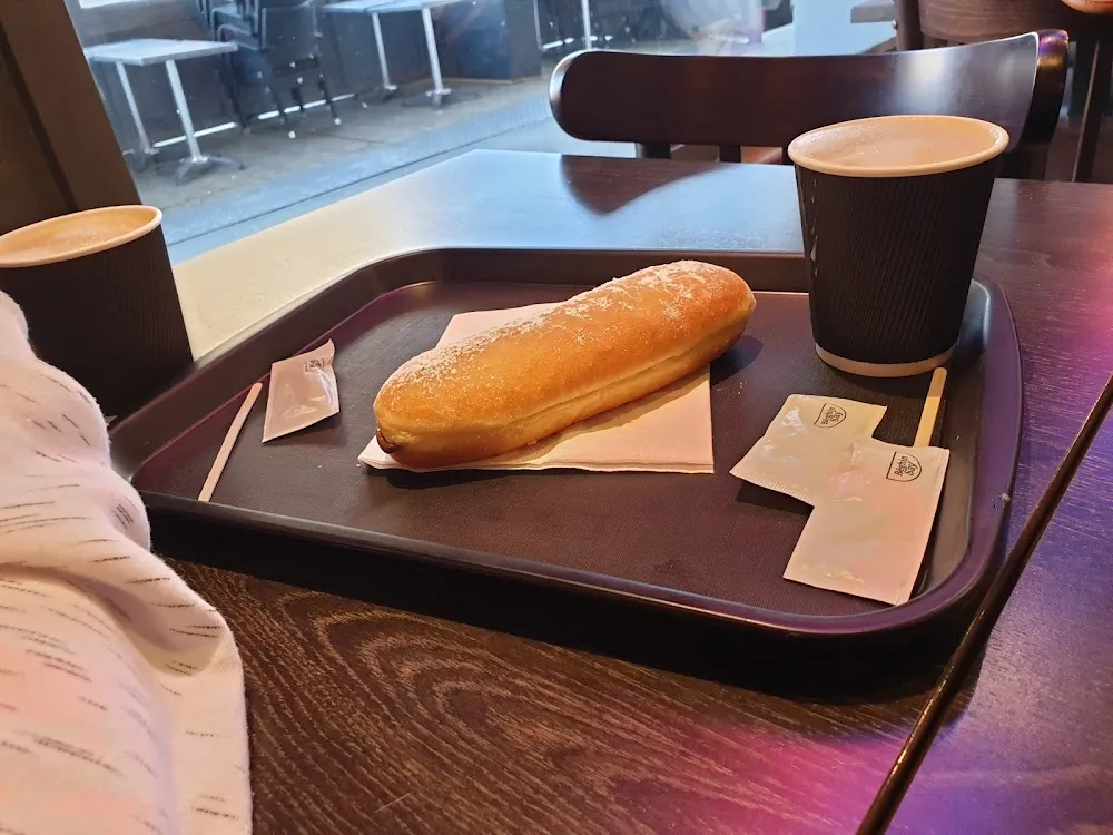Beignet Chocolat Et Cappuccino